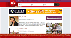 Desktop Screenshot of jds.fr